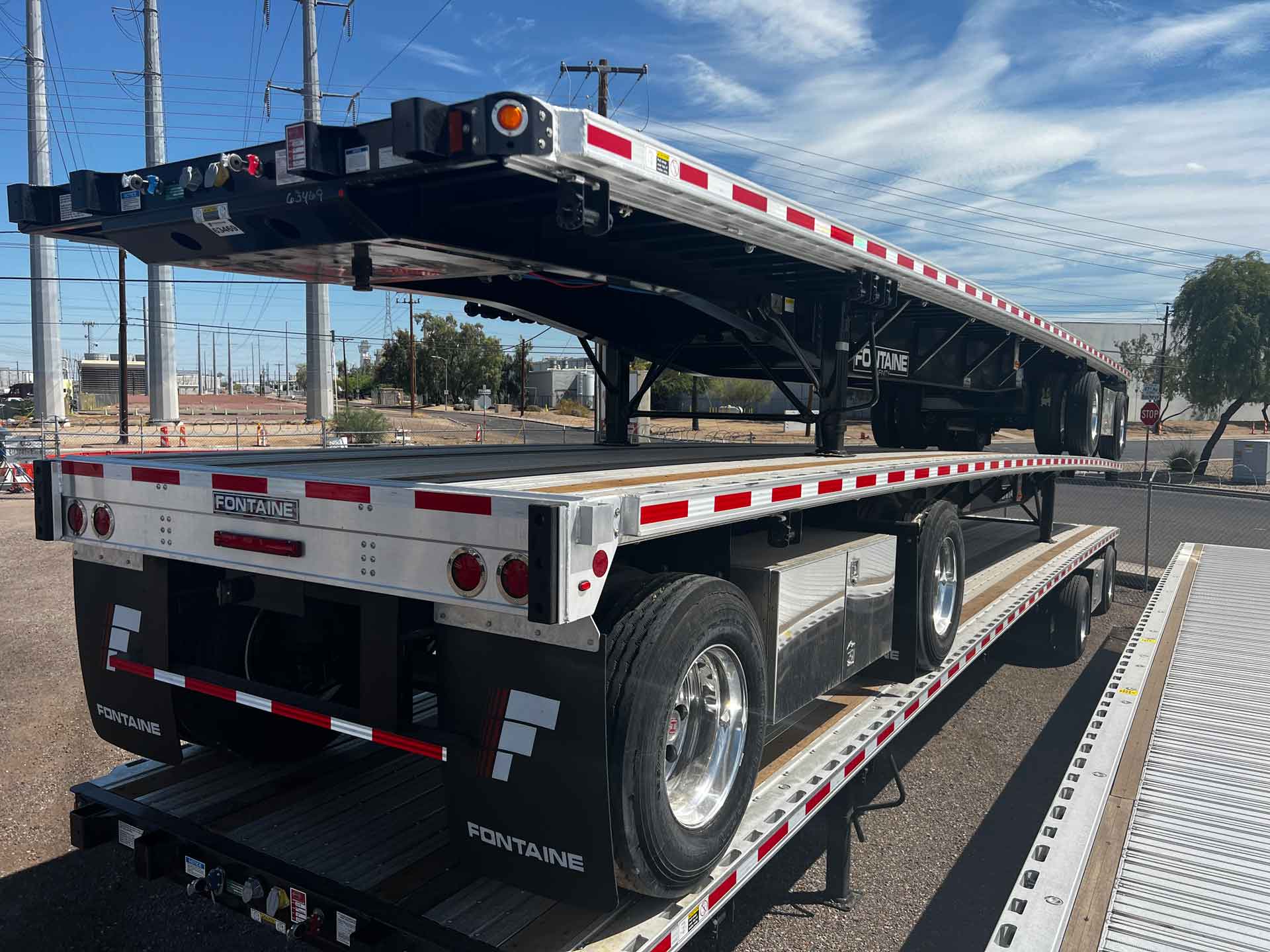 2024 FONTAINE Flatbed 23689 New Used Semi Trailers For Sale Lease   23689 E 